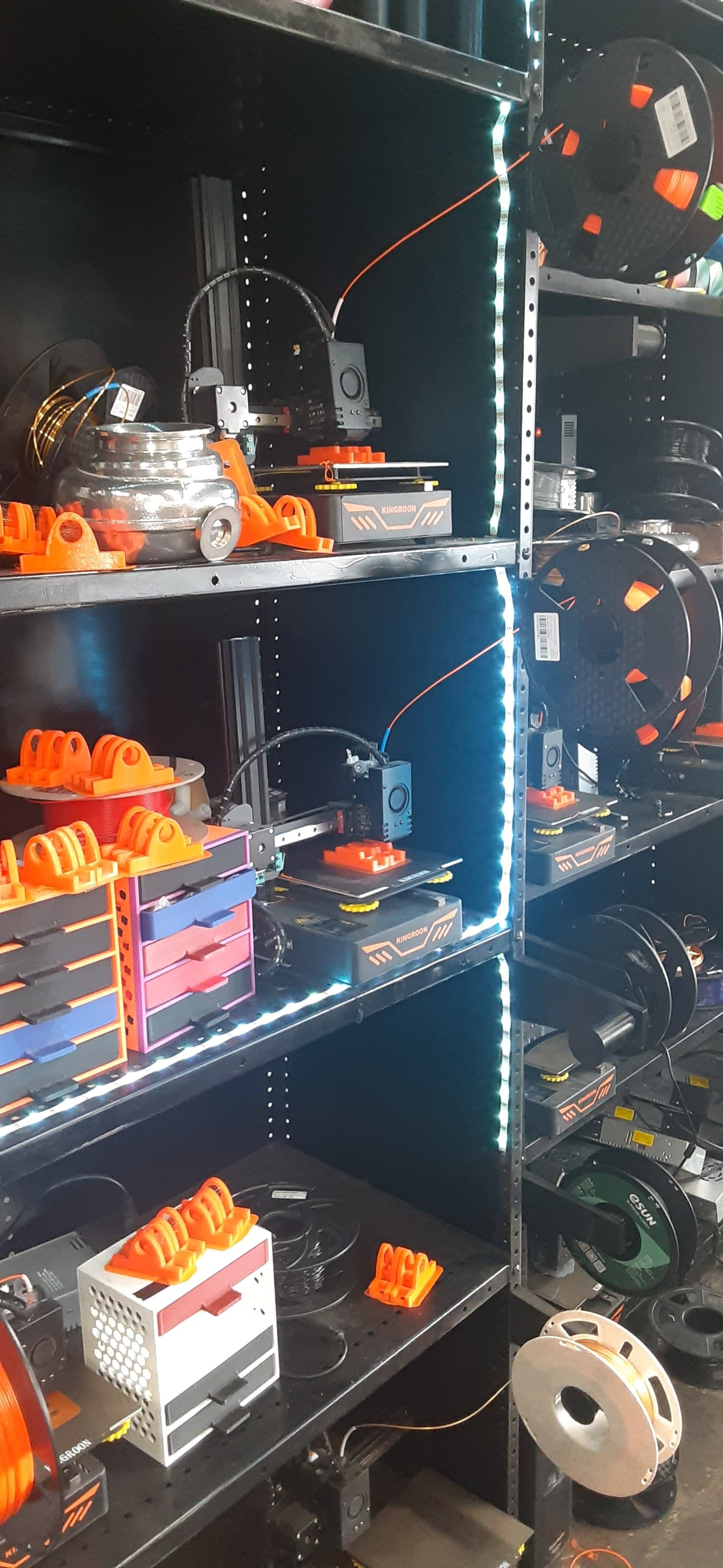 Shop floor at the makerspace
